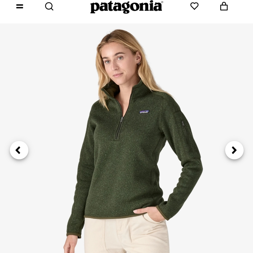 Patagonia Better Sweater 1/4 zip